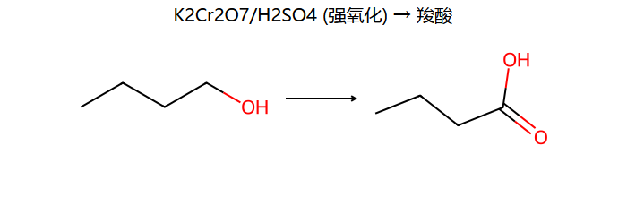 primary strong oxidation