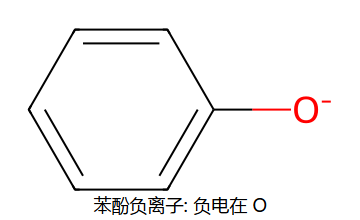 主形式: 负电在 O